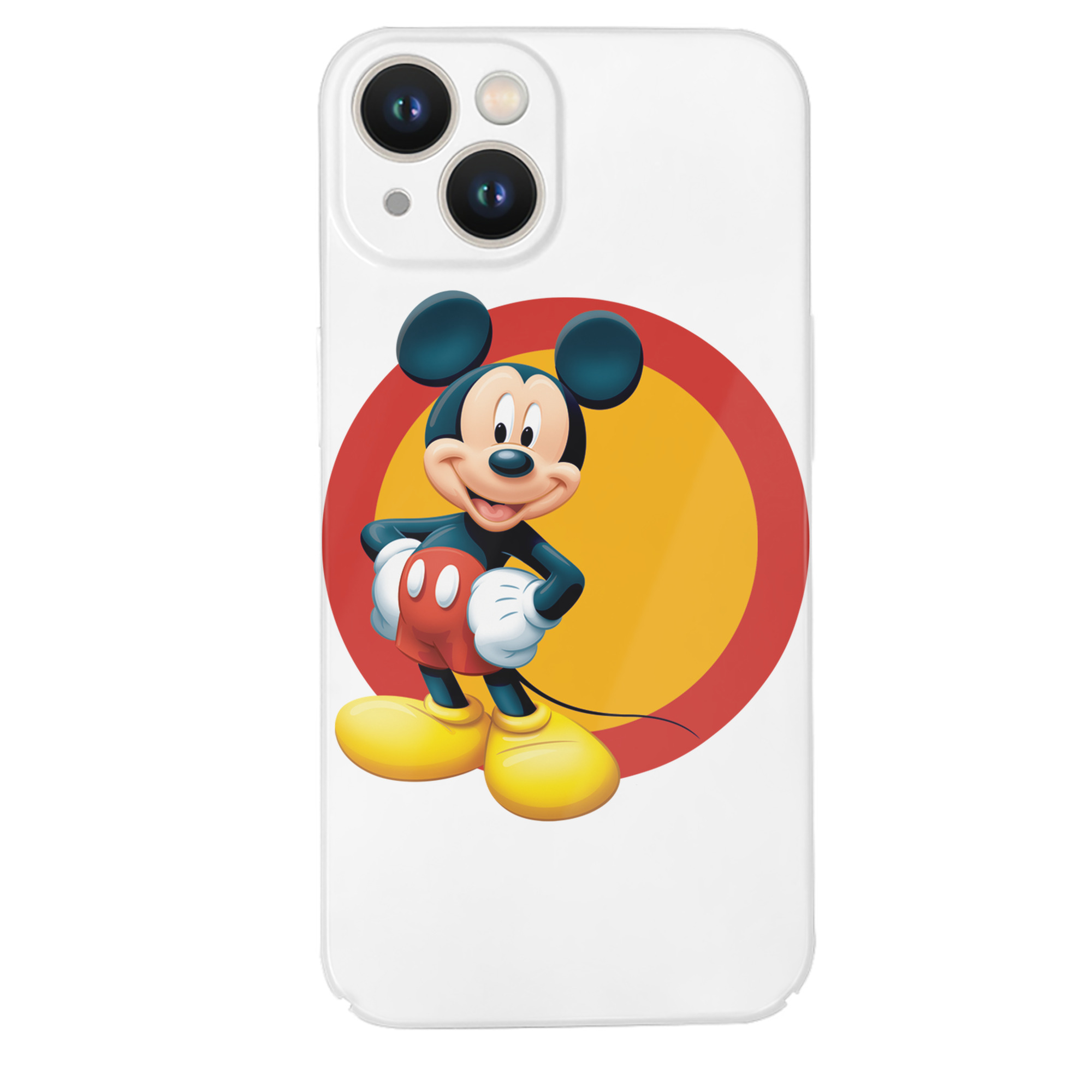（画像用） ミッキーマウス Mickey Mouse 【iPhone 14シリーズ対応】ハードケース